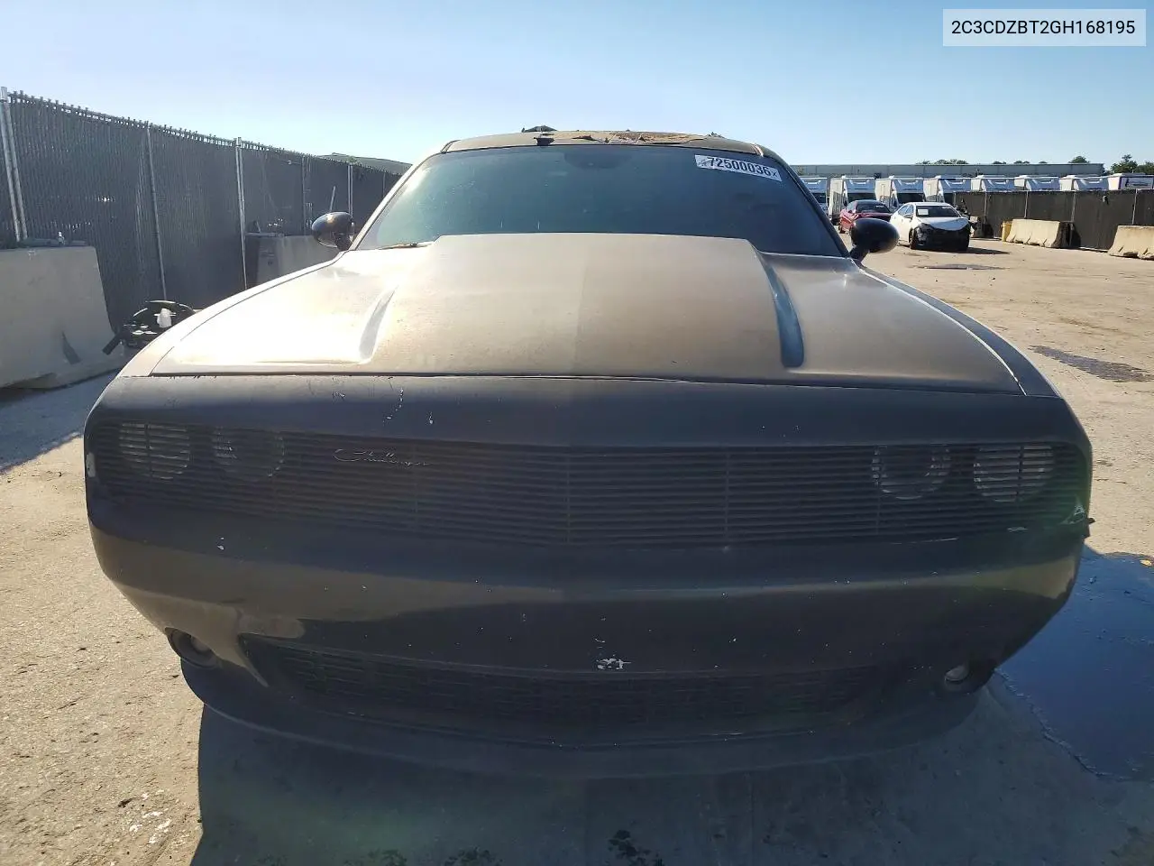 2016 DODGE CHALLENGER VIN 2C3CDZBT2GH168195 — фото 5
