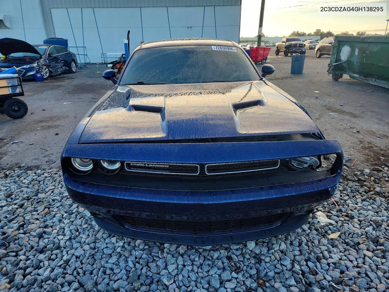 DODGE CHALLENGER 2016, VIN 2C3CDZAG4GH138295