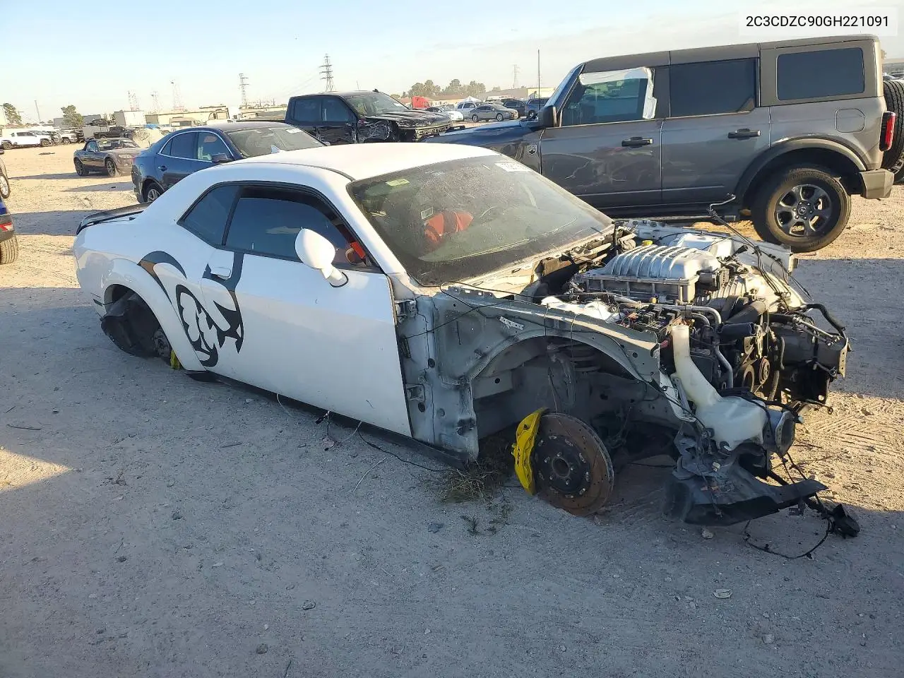 2016 DODGE CHALLENGER VIN 2C3CDZC90GH221091 — фото 4