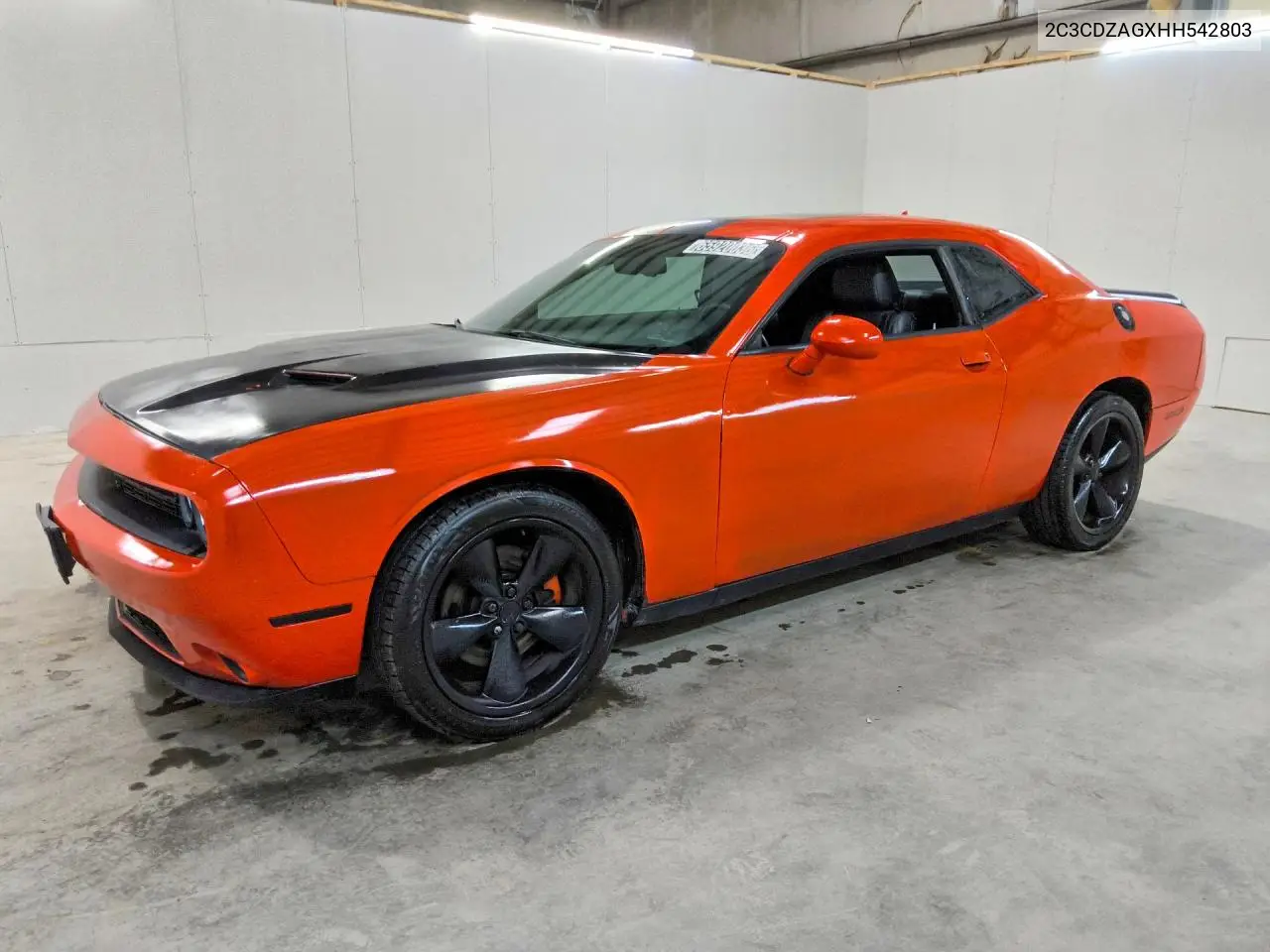 DODGE CHALLENGER 2017, VIN 2C3CDZAGXHH542803