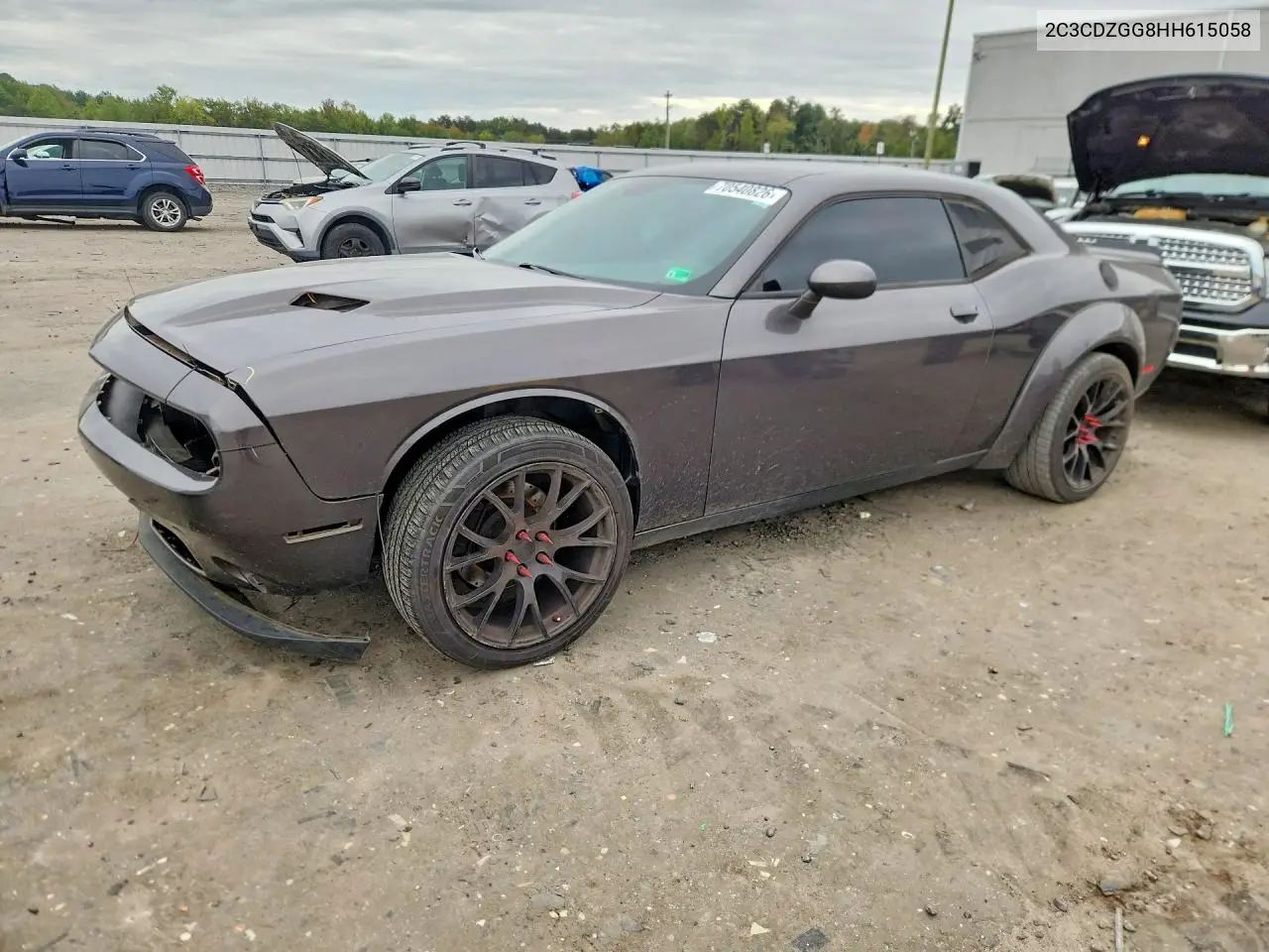 DODGE CHALLENGER 2017, VIN 2C3CDZGG8HH615058
