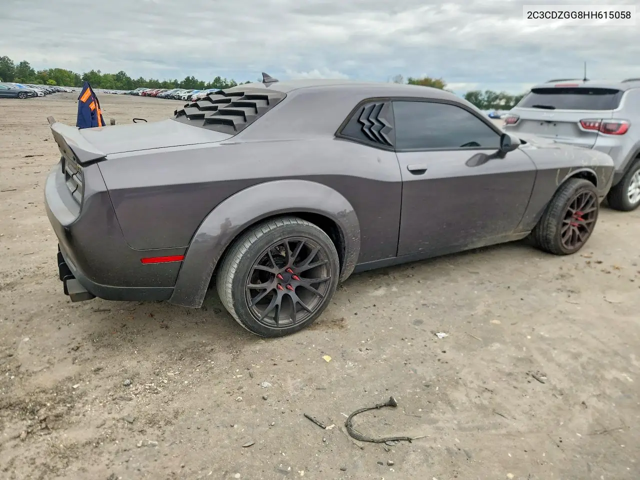 2017 DODGE CHALLENGER VIN 2C3CDZGG8HH615058 — фото 3