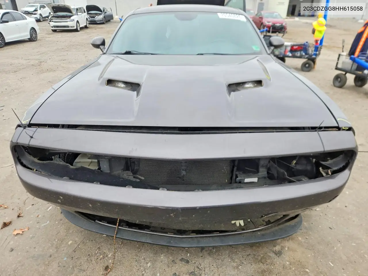 2017 DODGE CHALLENGER VIN 2C3CDZGG8HH615058 — фото 5