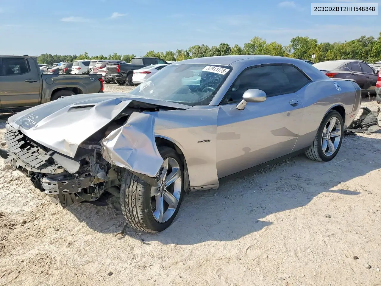 DODGE CHALLENGER 2017, VIN 2C3CDZBT2HH548848