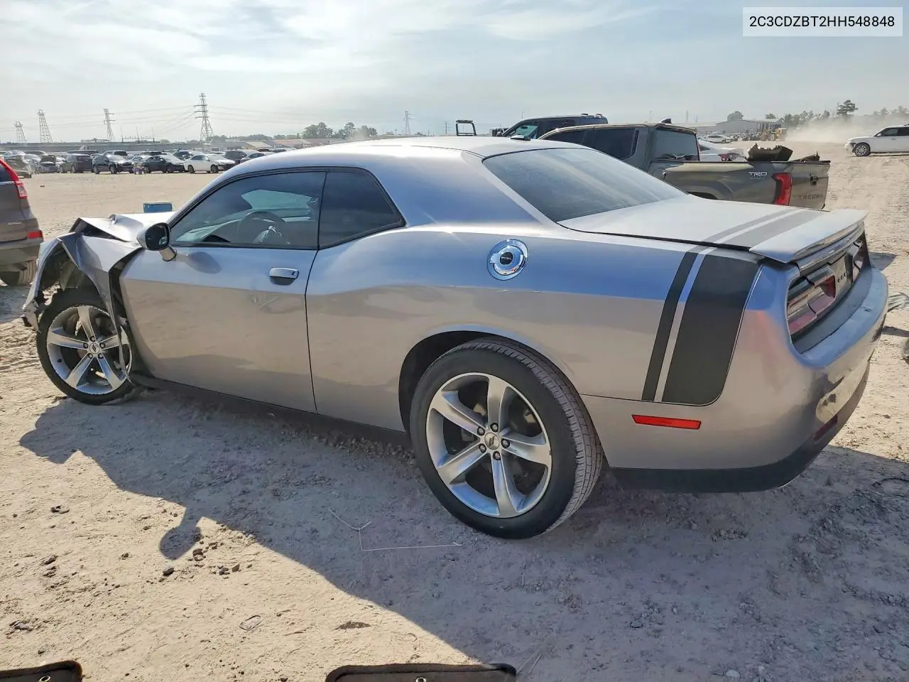 2017 DODGE CHALLENGER VIN 2C3CDZBT2HH548848 — фото 2