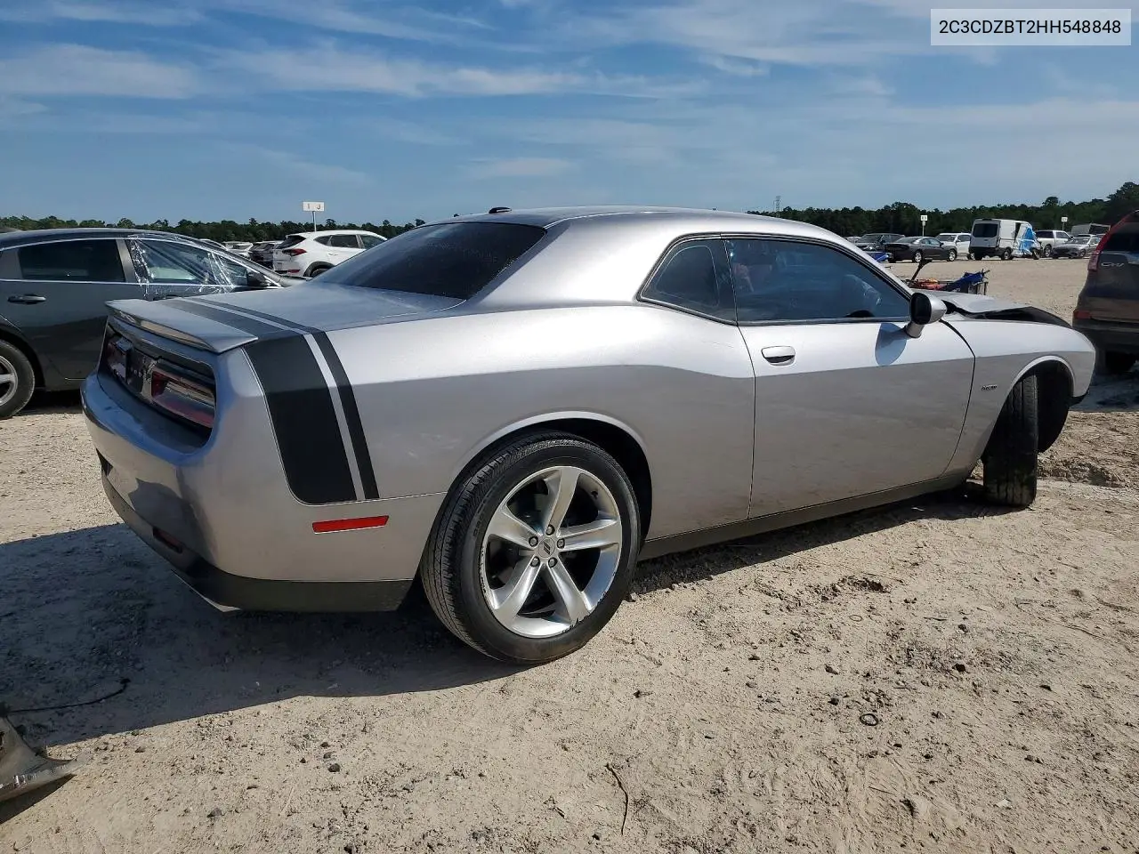 2017 DODGE CHALLENGER VIN 2C3CDZBT2HH548848 — фото 3
