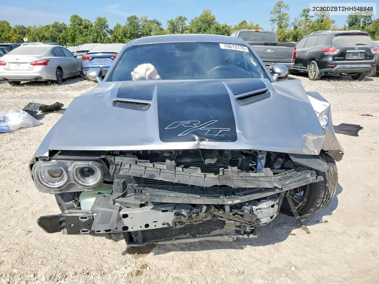 2017 DODGE CHALLENGER VIN 2C3CDZBT2HH548848 — фото 5
