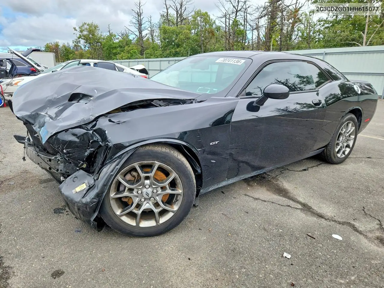 DODGE CHALLENGER 2017, VIN 2C3CDZGG1HH615077