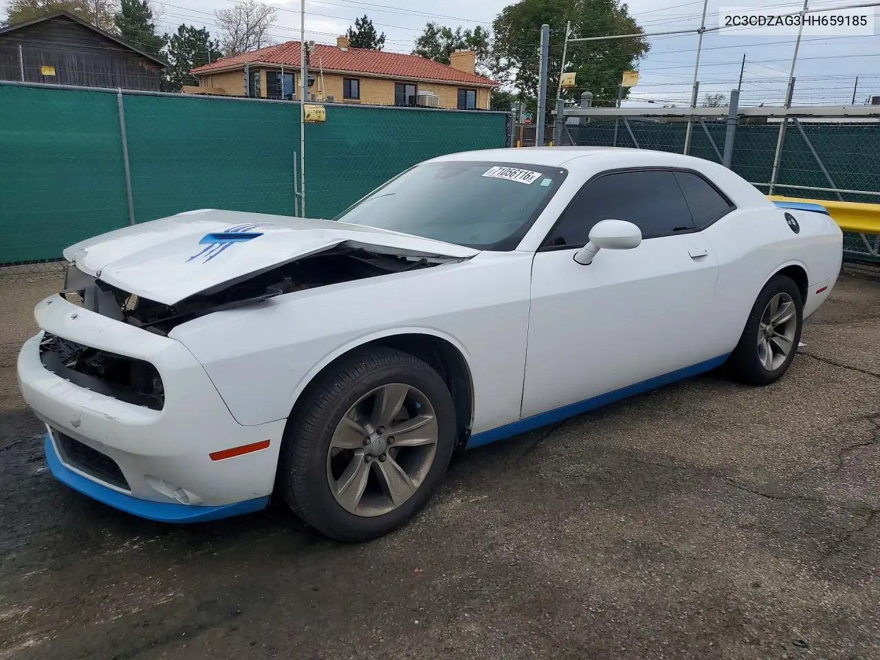 DODGE CHALLENGER 2017, VIN 2C3CDZAG3HH659185