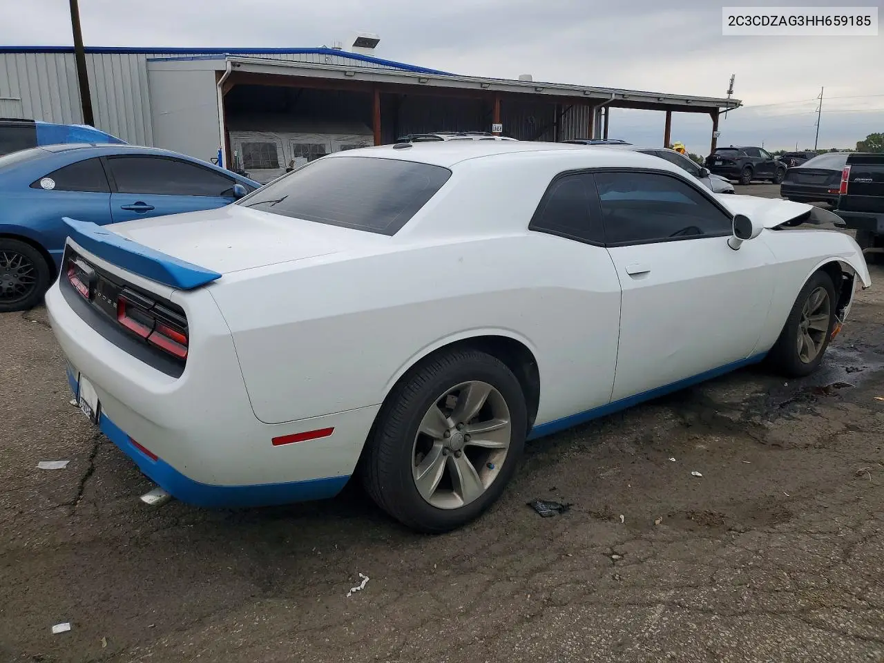 2017 DODGE CHALLENGER VIN 2C3CDZAG3HH659185 — фото 3