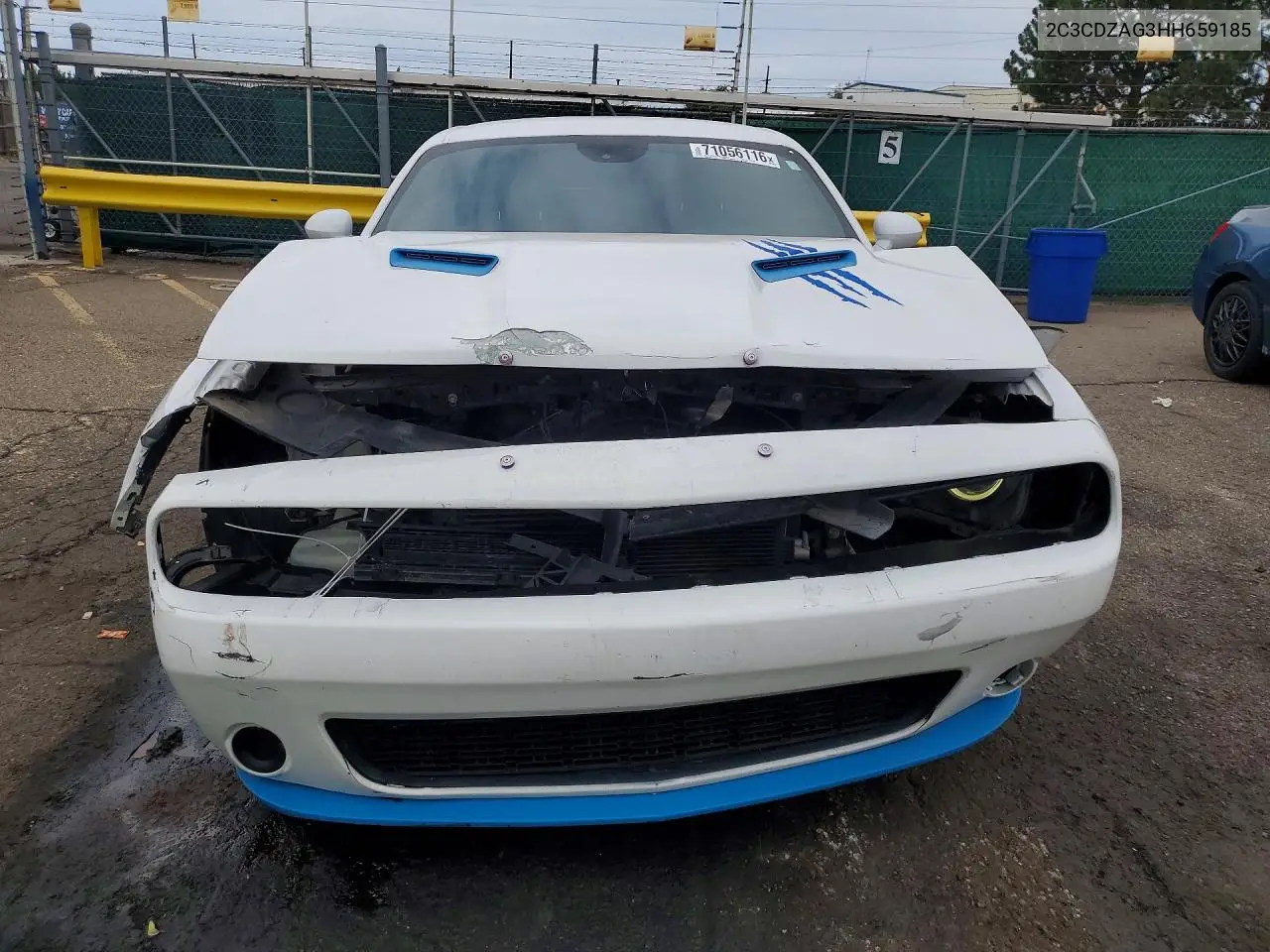 2017 DODGE CHALLENGER VIN 2C3CDZAG3HH659185 — фото 5