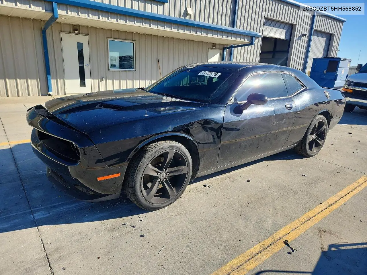DODGE CHALLENGER 2017, VIN 2C3CDZBT5HH568852