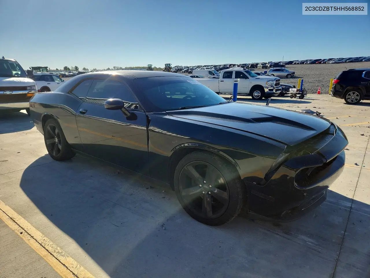 2017 DODGE CHALLENGER VIN 2C3CDZBT5HH568852 — фото 4