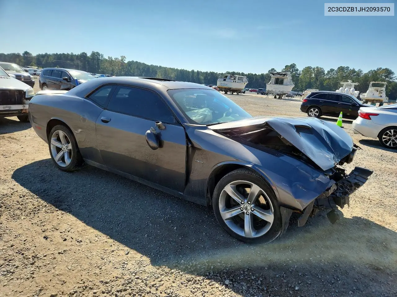2017 DODGE CHALLENGER VIN 2C3CDZB1JH2093570 — фото 4