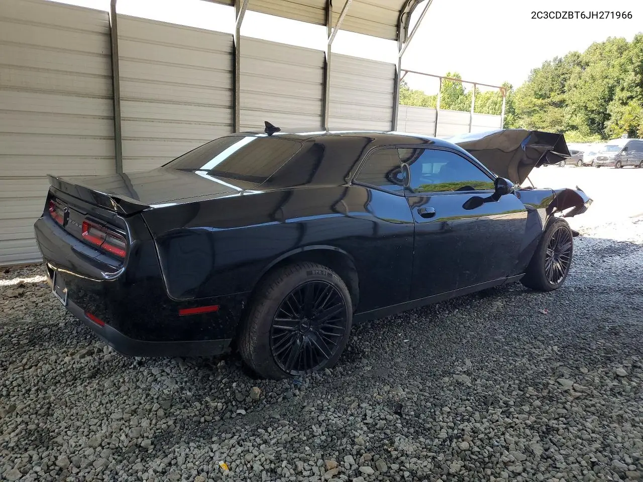 2018 DODGE CHALLENGER VIN 2C3CDZBT6JH271966 — фото 3