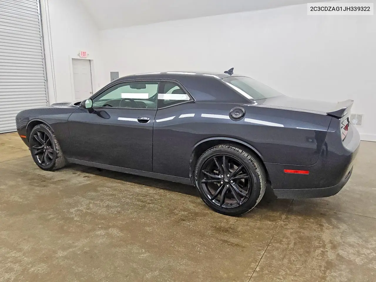 2018 DODGE CHALLENGER VIN 2C3CDZAG1JH339322 — фото 2
