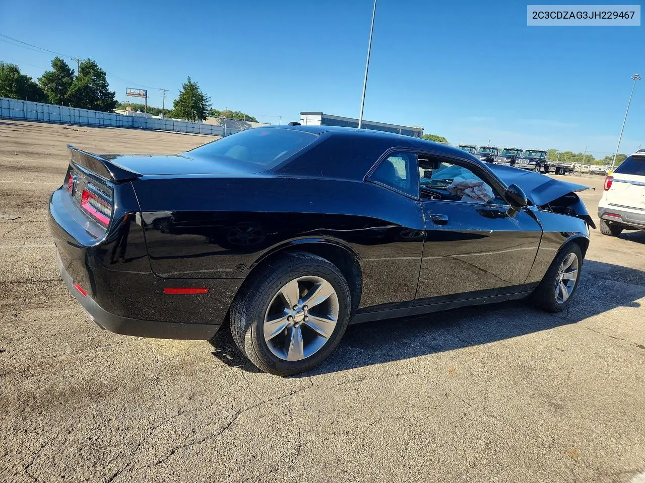 2018 DODGE CHALLENGER VIN 2C3CDZAG3JH229467 — фото 3