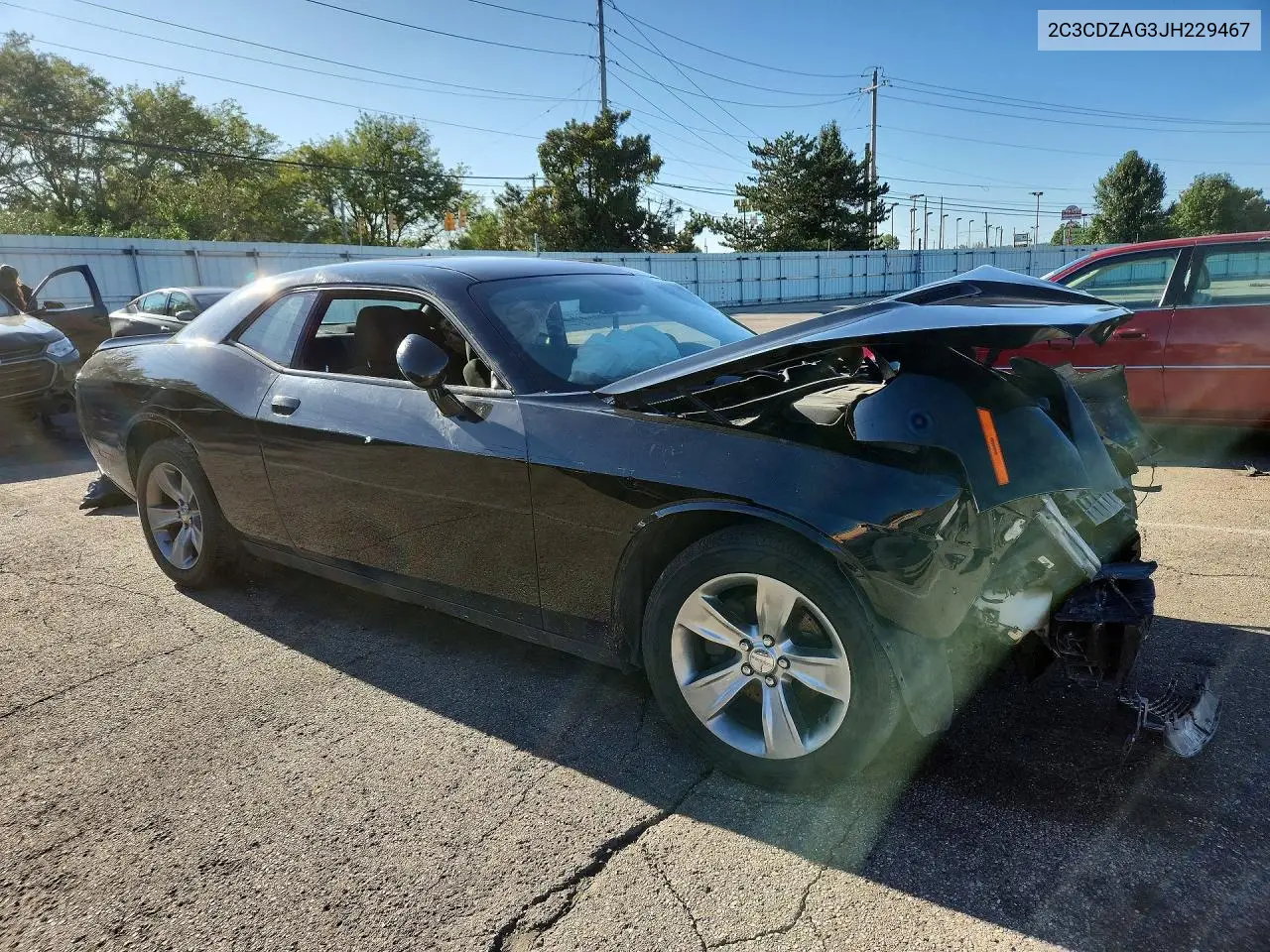 2018 DODGE CHALLENGER VIN 2C3CDZAG3JH229467 — фото 4