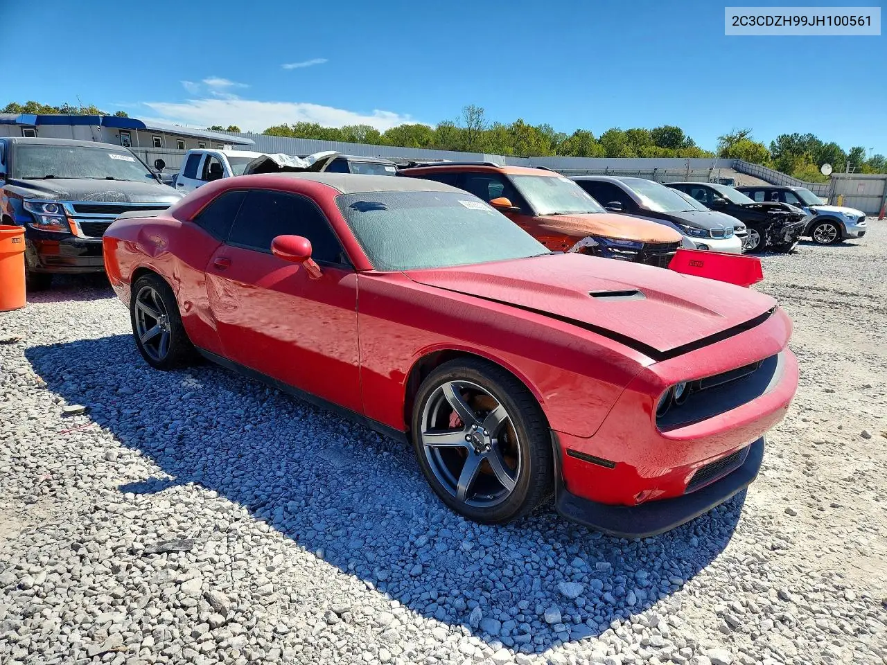 2018 DODGE CHALLENGER VIN 2C3CDYBT7CH105842 — фото 4