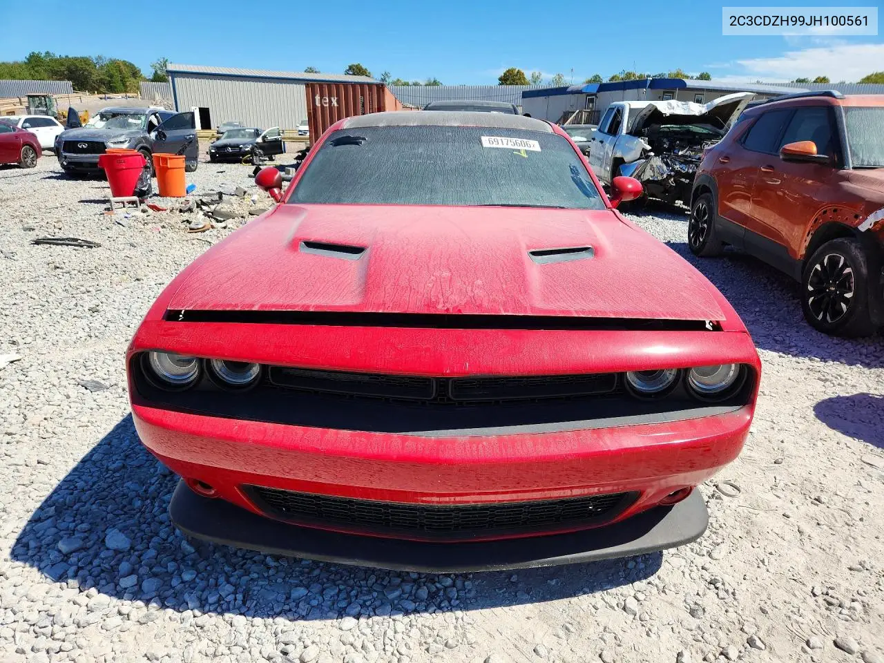 2018 DODGE CHALLENGER VIN 2C3CDYBT7CH105842 — фото 5