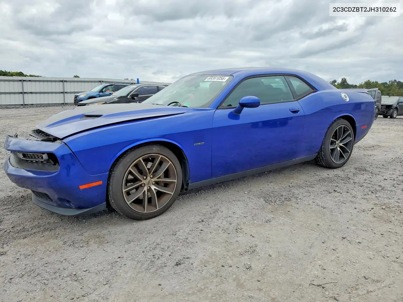 DODGE CHALLENGER 2018, VIN 2C3CDZBT2JH310262