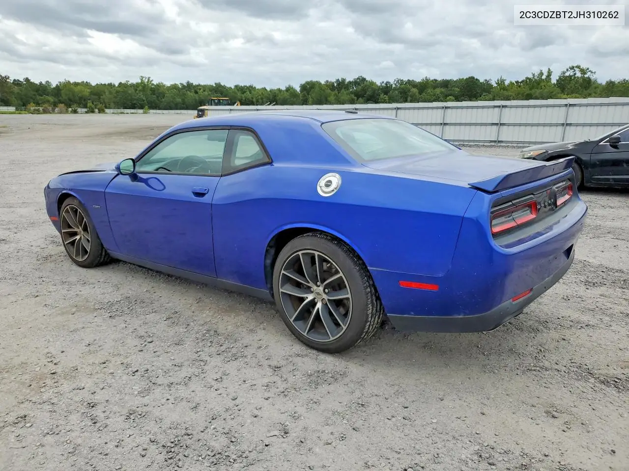 2018 DODGE CHALLENGER VIN 2C3CDZBT2JH310262 — фото 2