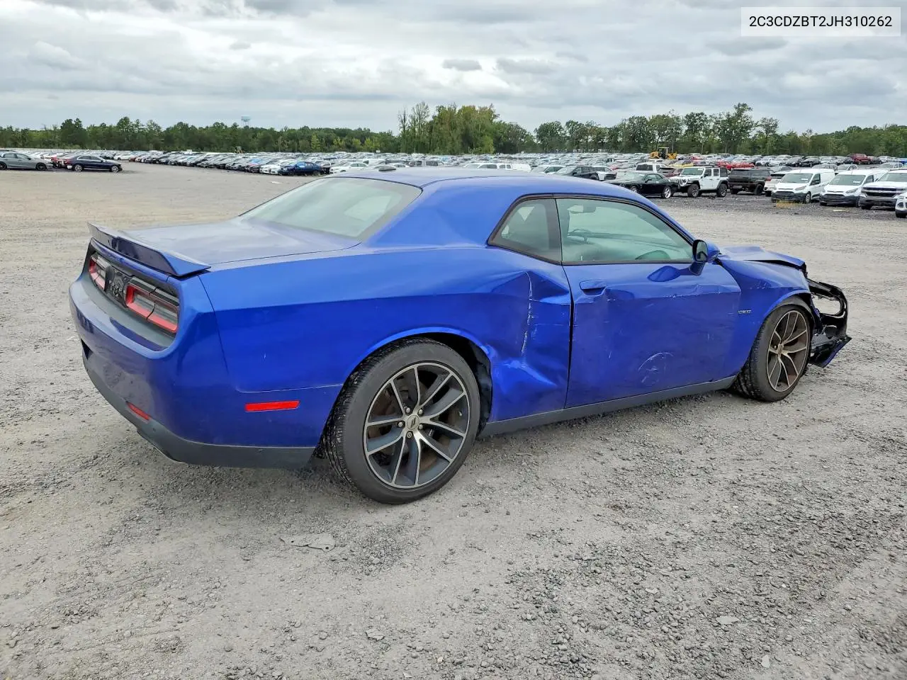 2018 DODGE CHALLENGER VIN 2C3CDZBT2JH310262 — фото 3