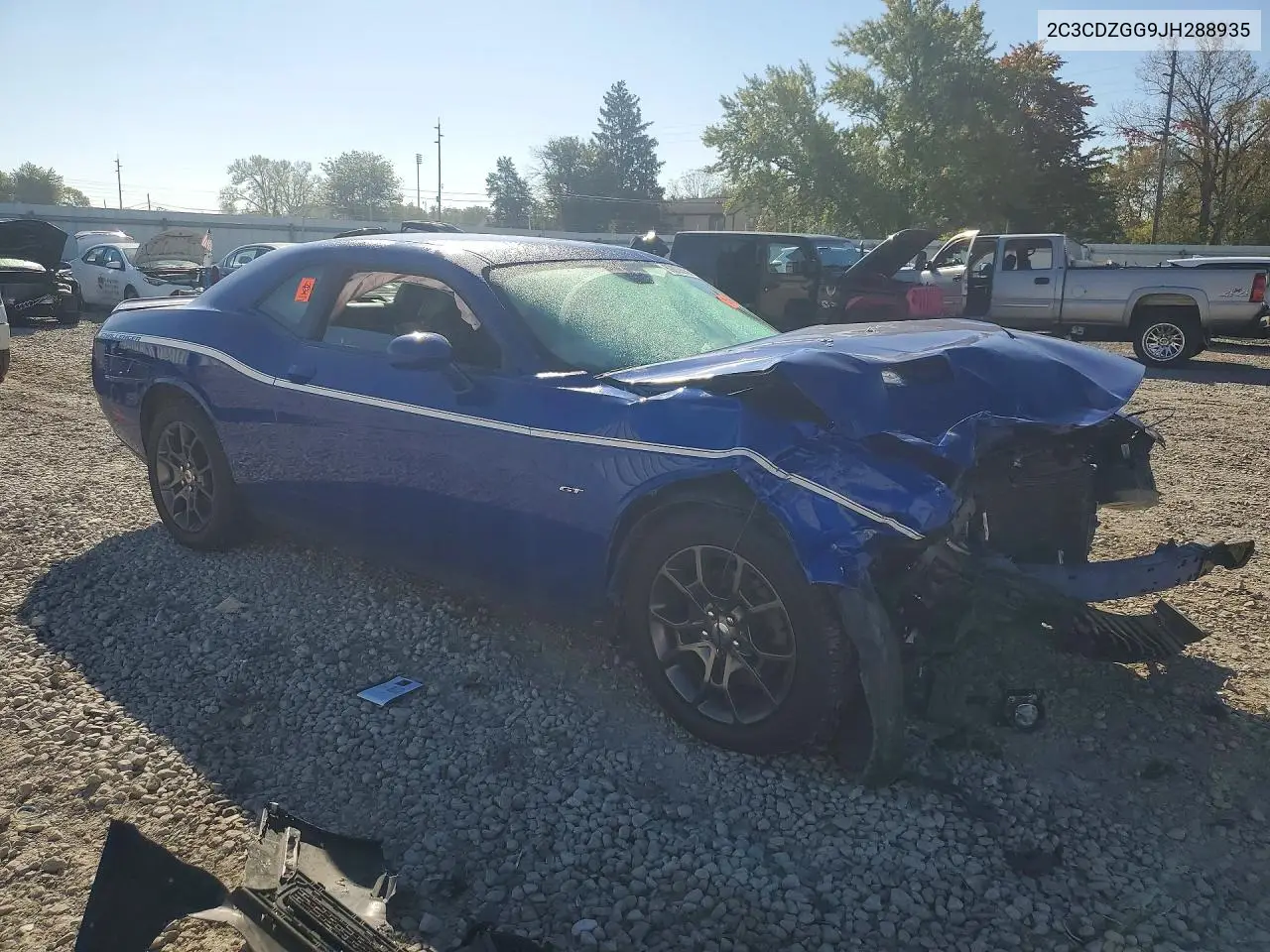 2018 DODGE CHALLENGER VIN 2C3CDZGG9JH288935 — фото 4