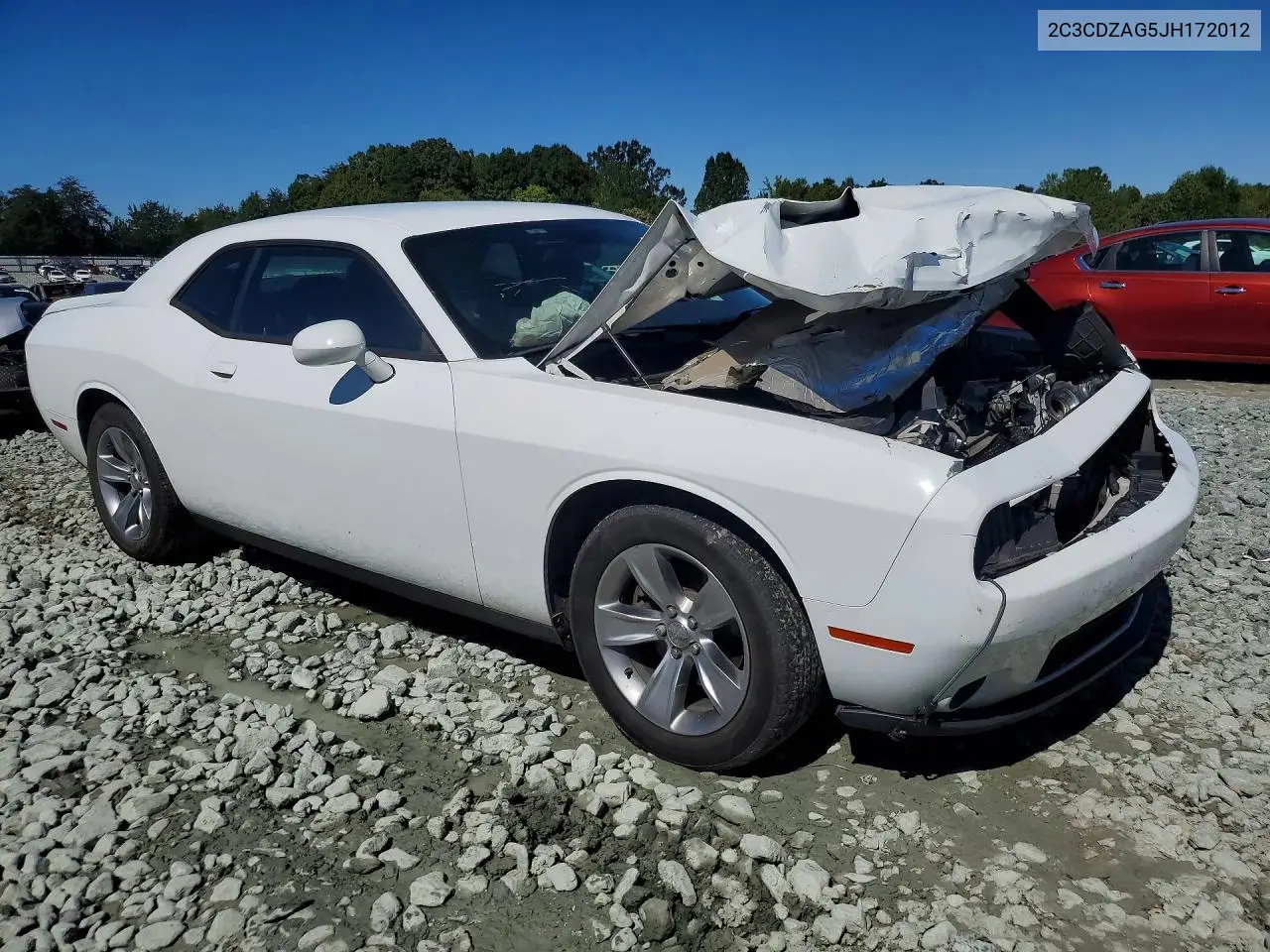2018 DODGE CHALLENGER VIN 2C3CDZAG5JH172012 — фото 4