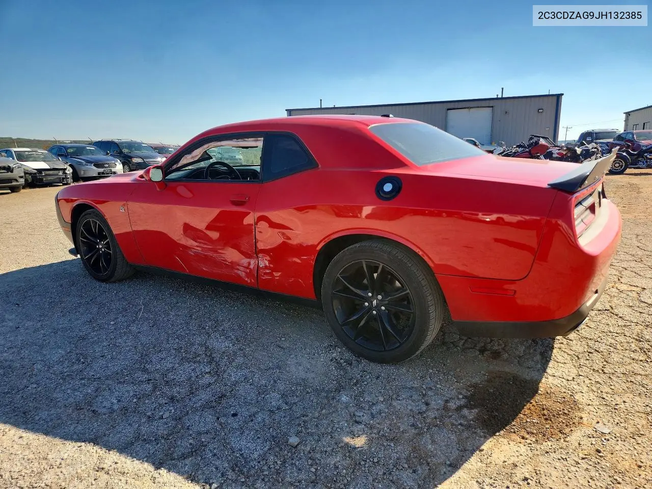 2018 DODGE CHALLENGER VIN 2C3CDZAG9JH132385 — фото 2
