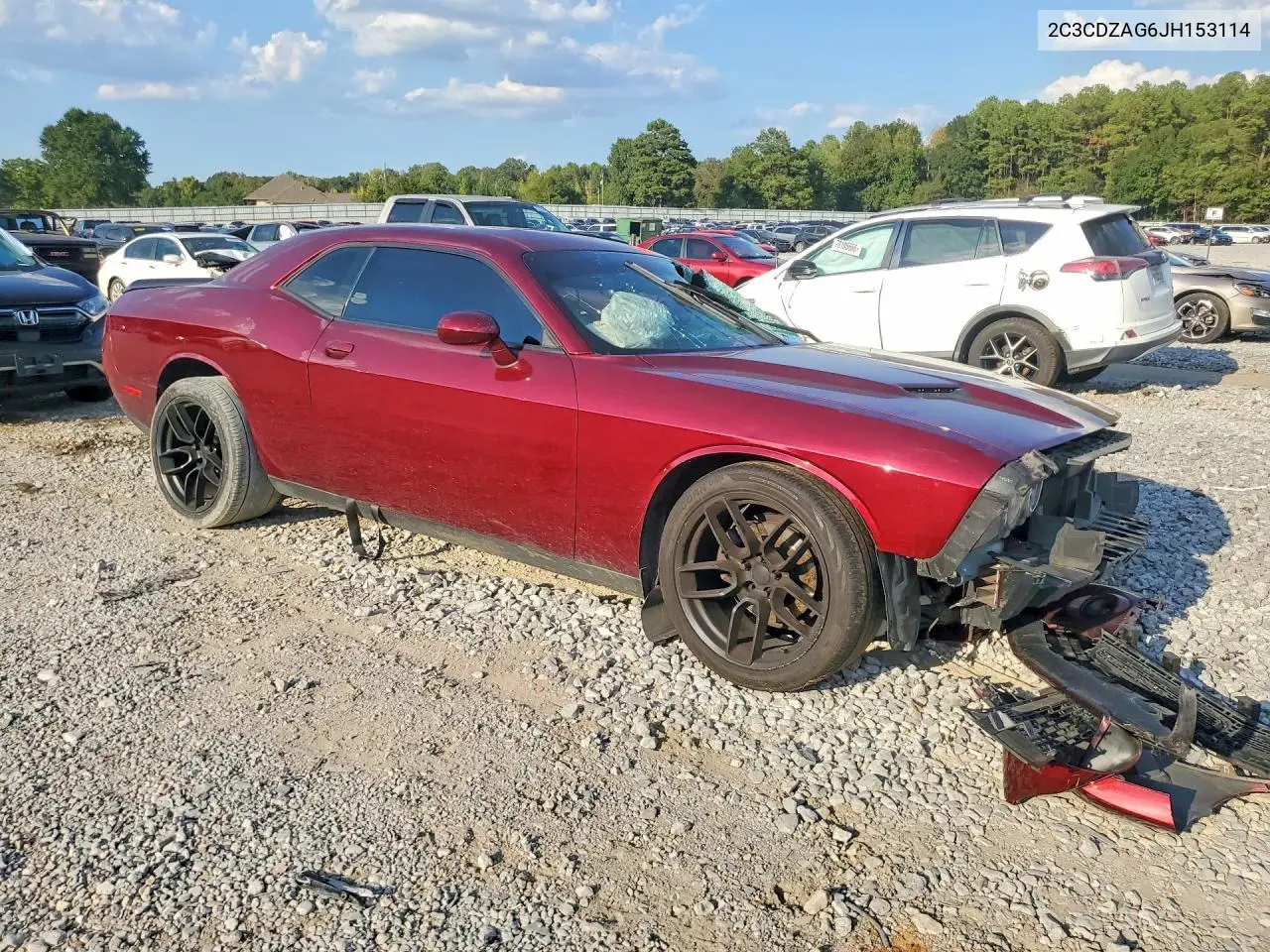 2018 DODGE CHALLENGER VIN 2C3CDZAG6JH153114 — фото 4