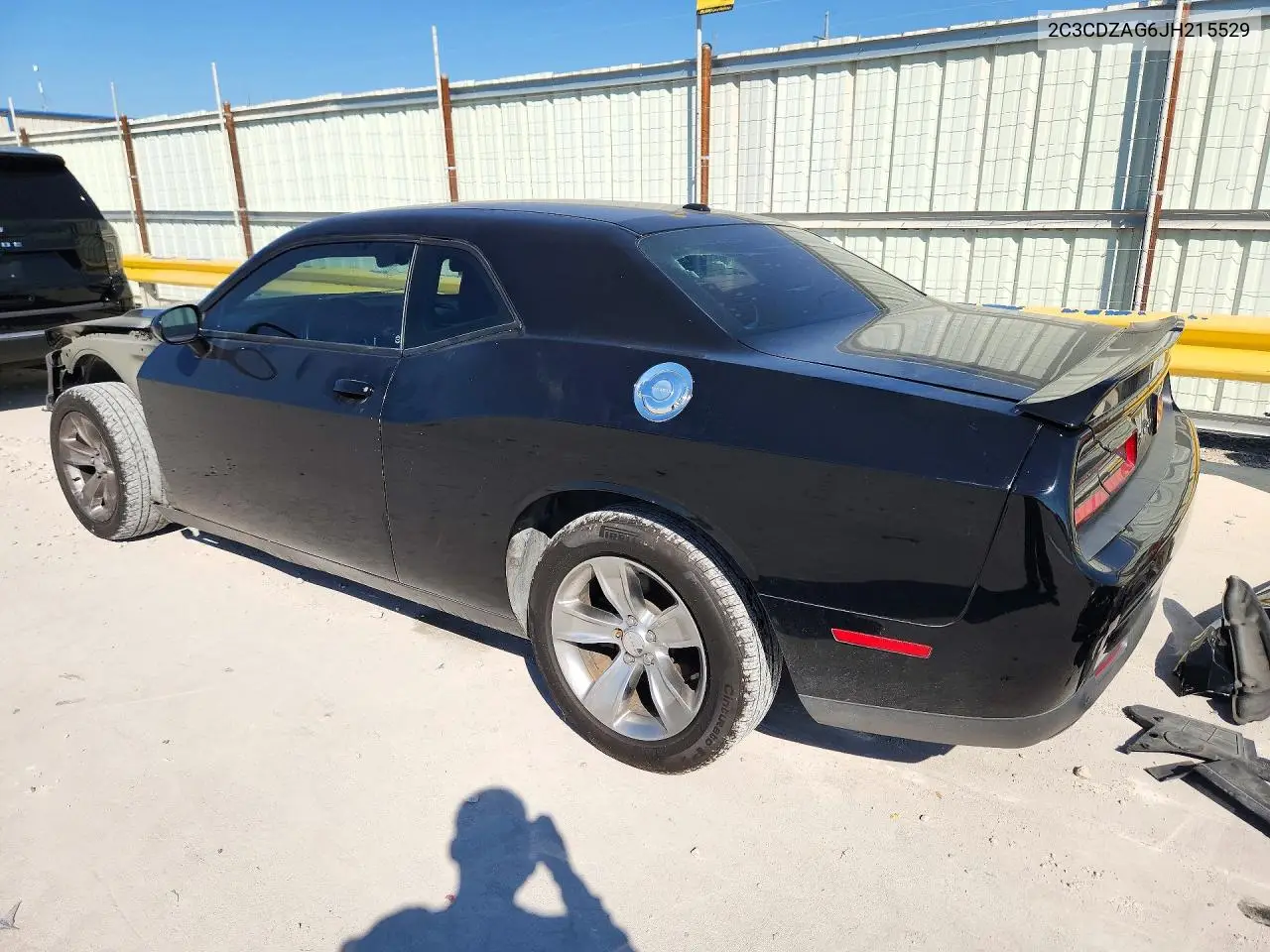 2018 DODGE CHALLENGER VIN 2C3CDZAG6JH215529 — фото 2