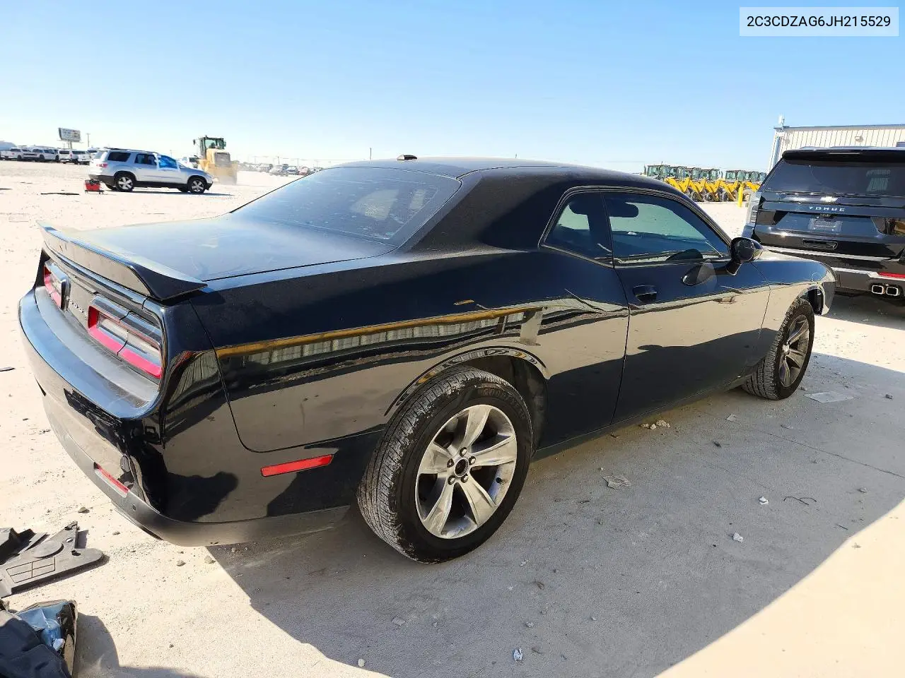 2018 DODGE CHALLENGER VIN 2C3CDZAG6JH215529 — фото 3