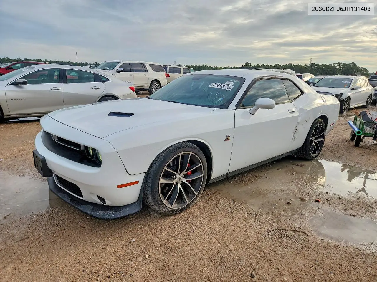 DODGE CHALLENGER 2018, VIN 2C3CDZFJ6JH131408