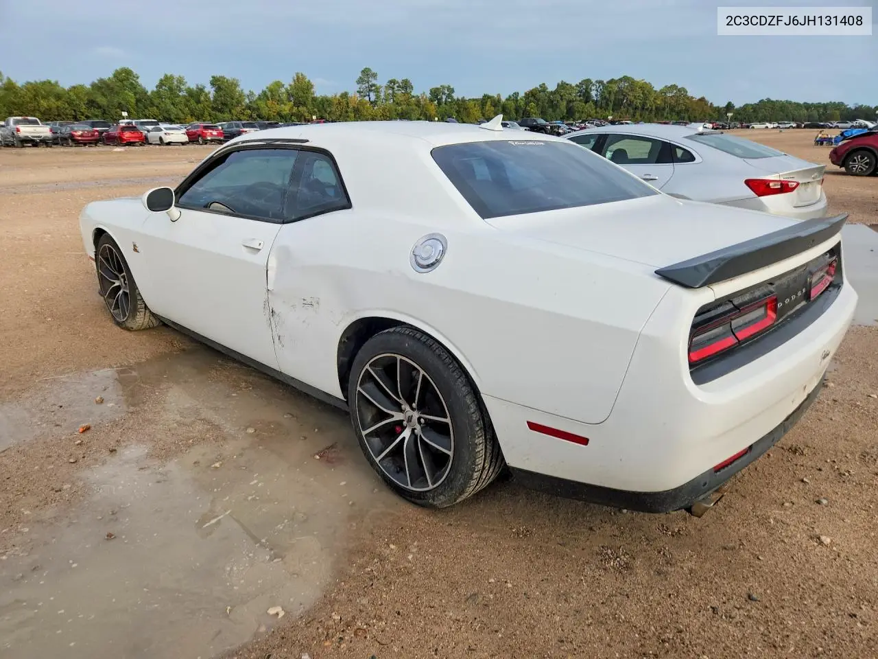2018 DODGE CHALLENGER VIN 2C3CDZFJ6JH131408 — фото 2