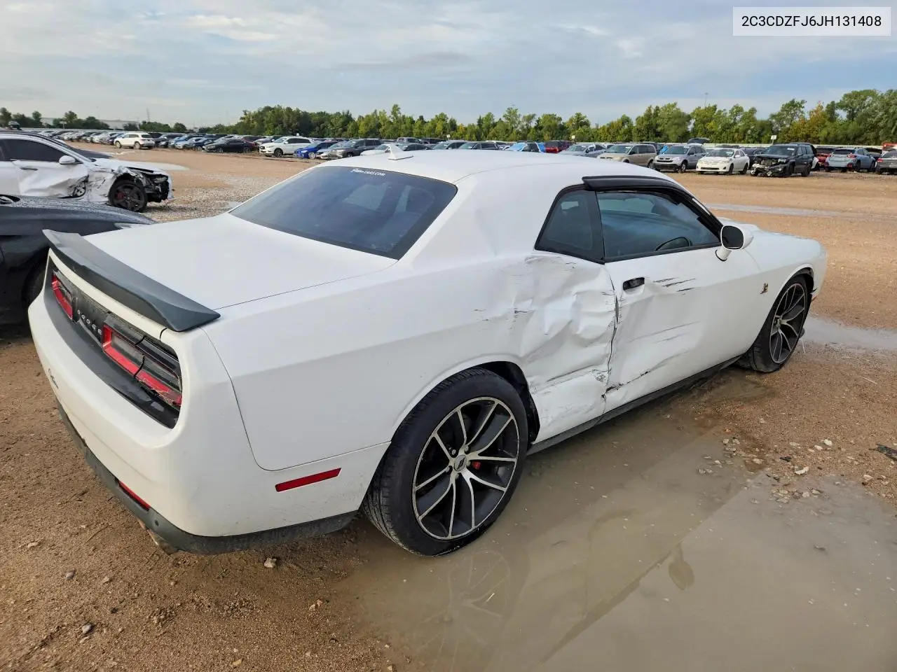 2018 DODGE CHALLENGER VIN 2C3CDZFJ6JH131408 — фото 3