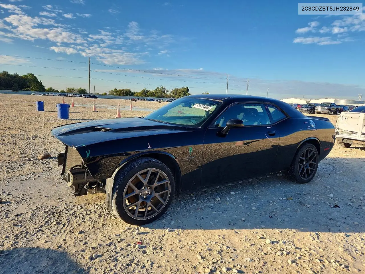 DODGE CHALLENGER 2018, VIN 2C3CDZBT5JH232849