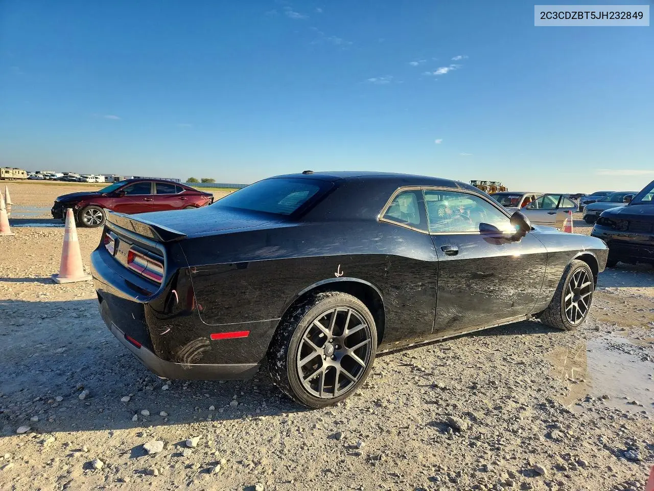 2018 DODGE CHALLENGER VIN 2C3CDZBT5JH232849 — фото 3