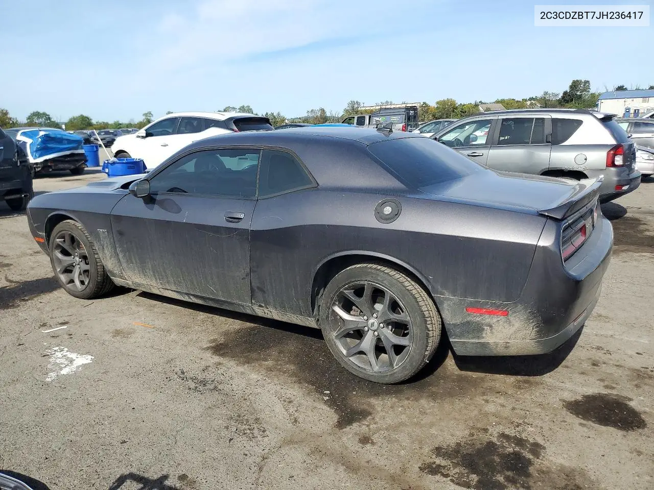 2018 DODGE CHALLENGER VIN 2C3CDZBT7JH236417 — фото 2