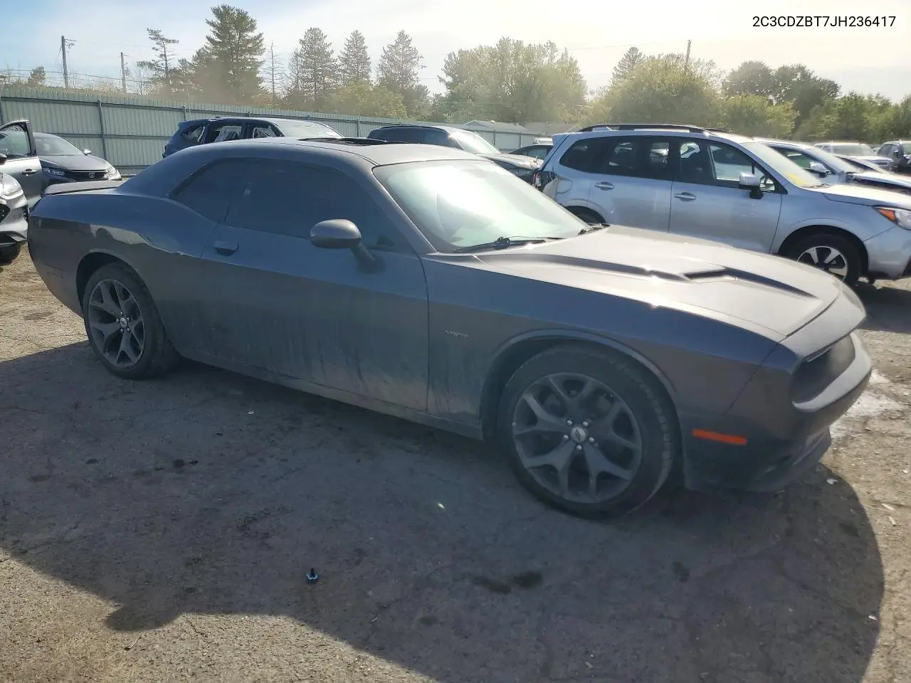 2018 DODGE CHALLENGER VIN 2C3CDZBT7JH236417 — фото 4