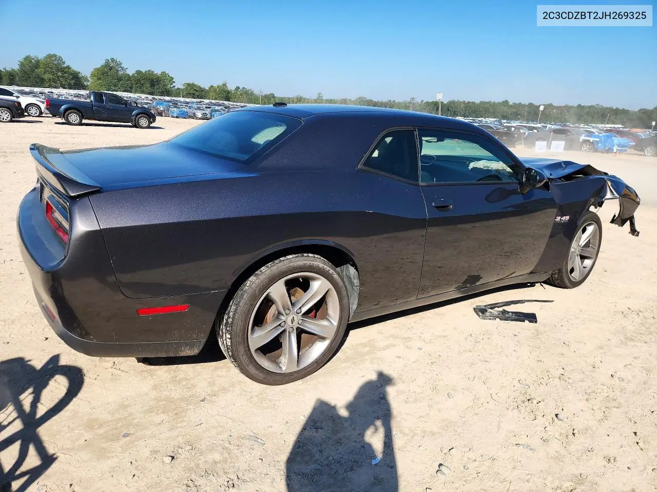 2018 DODGE CHALLENGER VIN 2C3CDZBT2JH269325 — фото 4