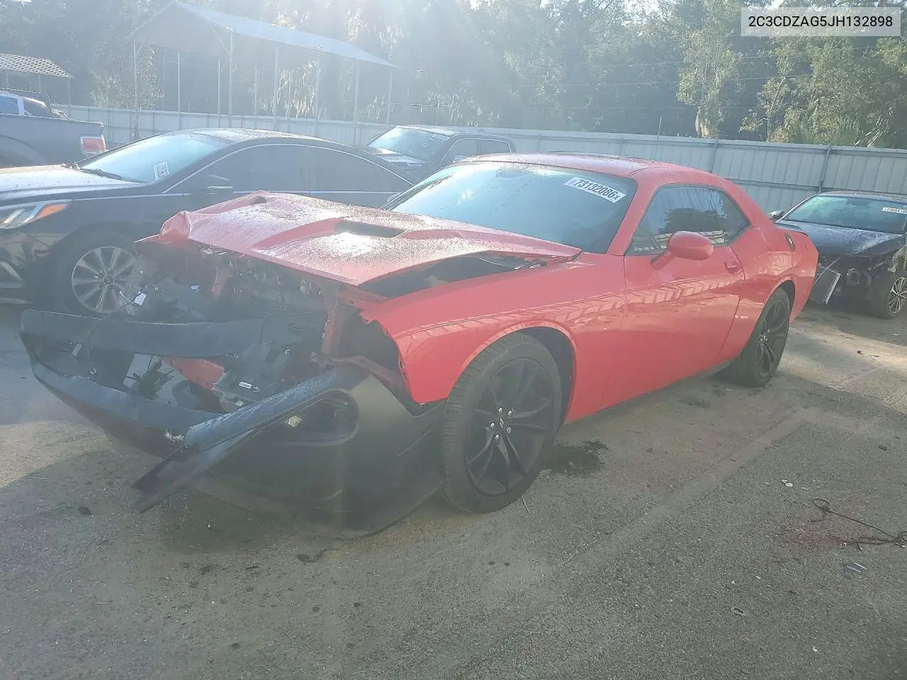 DODGE CHALLENGER 2018, VIN 2C3CDZAG5JH132898