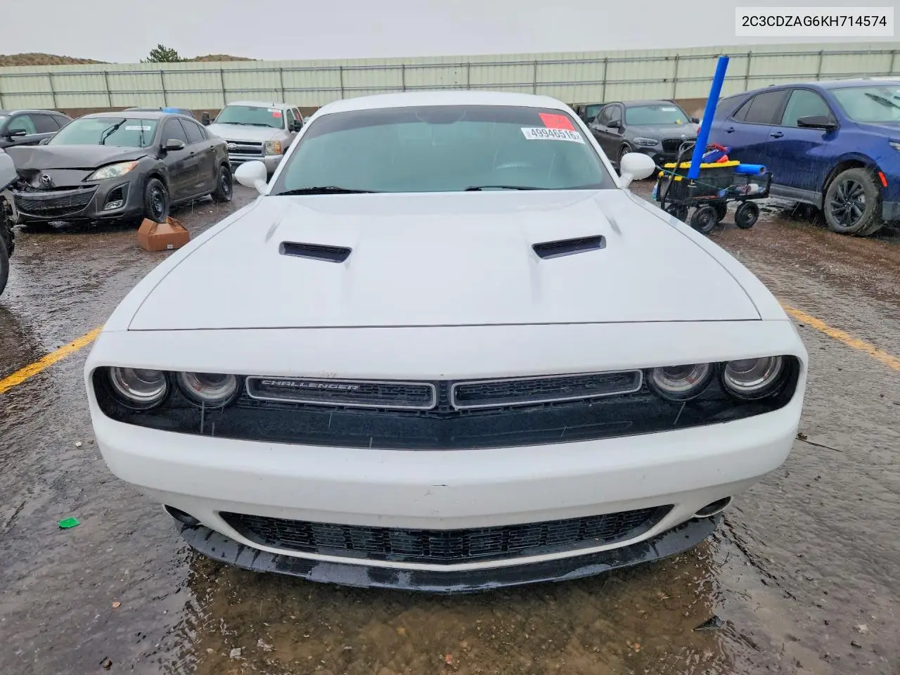 2019 DODGE CHALLENGER VIN 2C3CDZAG6KH714574 — фото 5