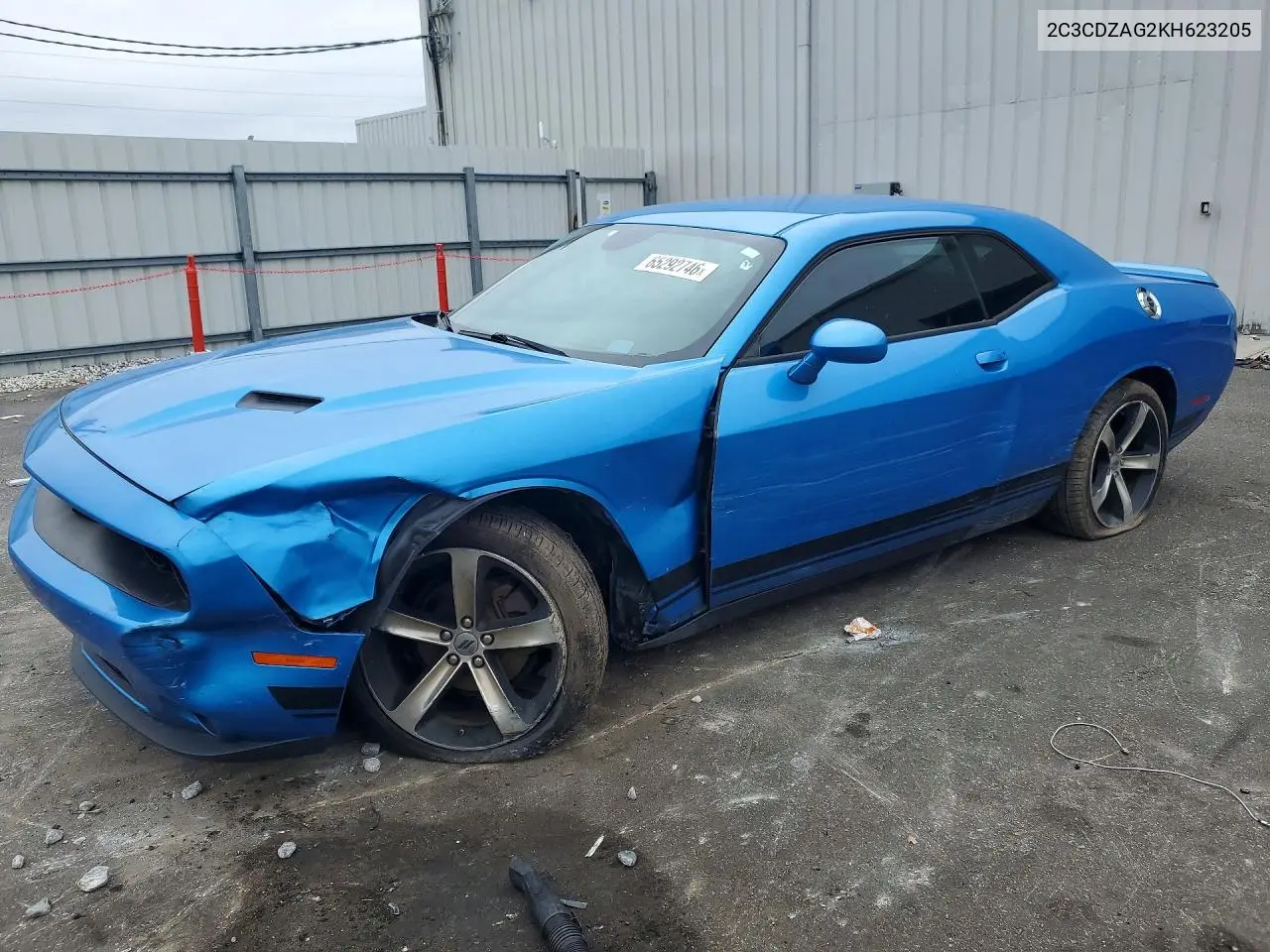 DODGE CHALLENGER 2019, VIN 2C3CDZAG2KH623205