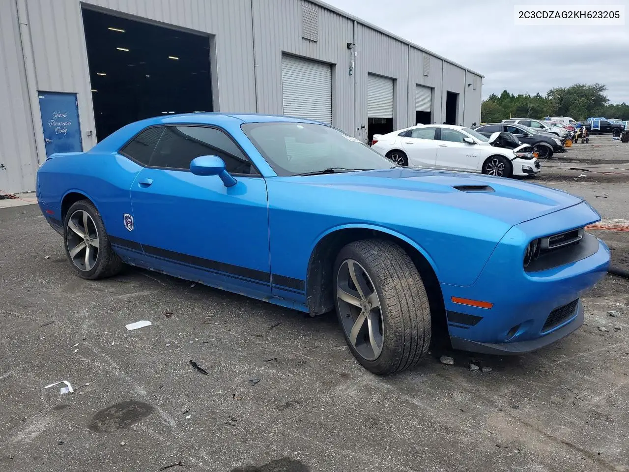 2019 DODGE CHALLENGER VIN 2C3CDZAG2KH623205 — фото 4