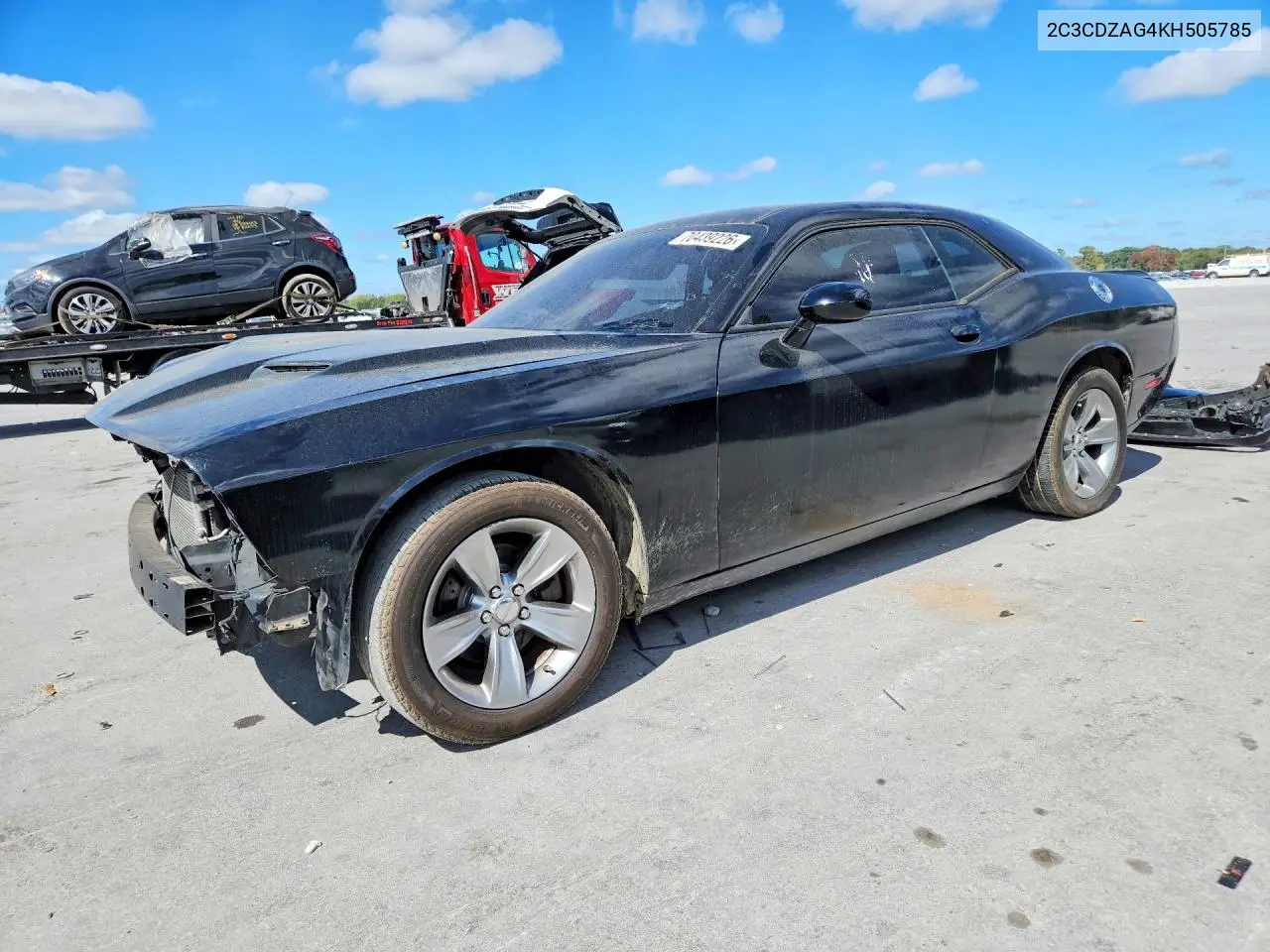 DODGE CHALLENGER 2019, VIN 2C3CDZAG4KH505785