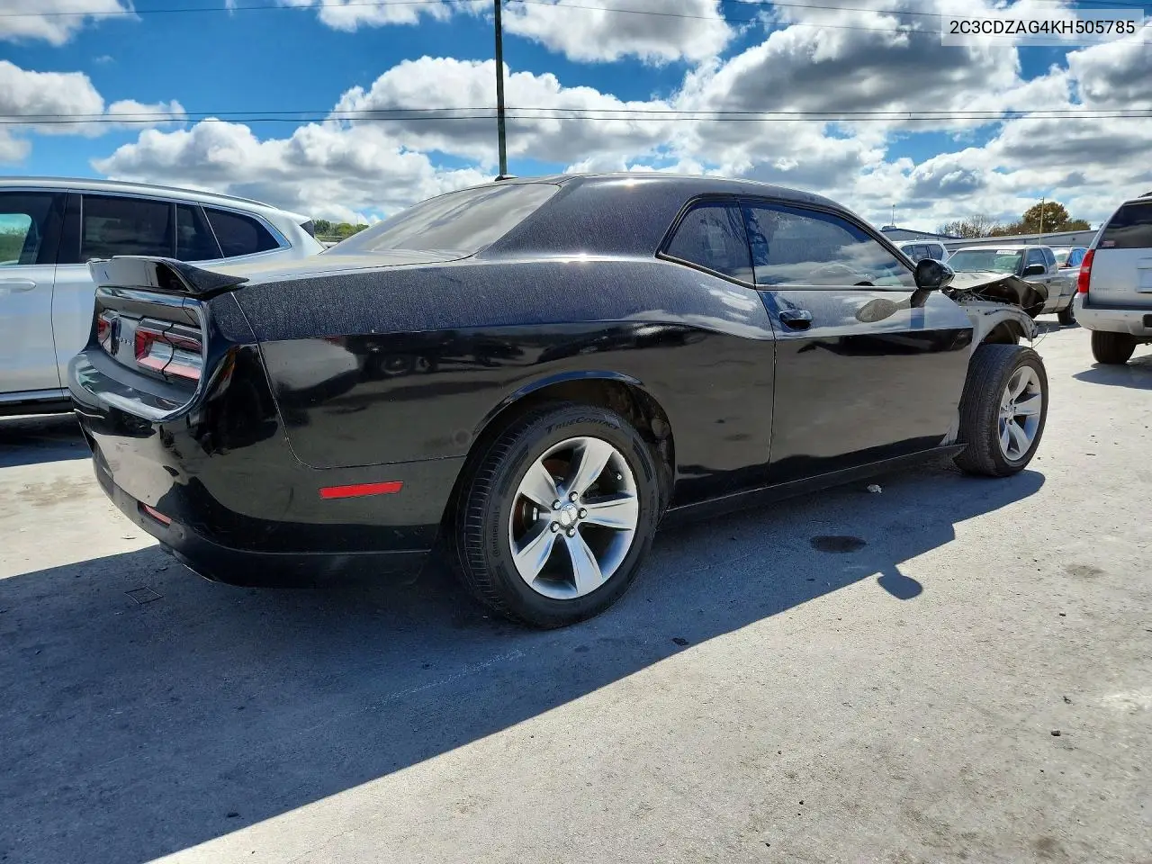 2019 DODGE CHALLENGER VIN 2C3CDZAG4KH505785 — фото 3