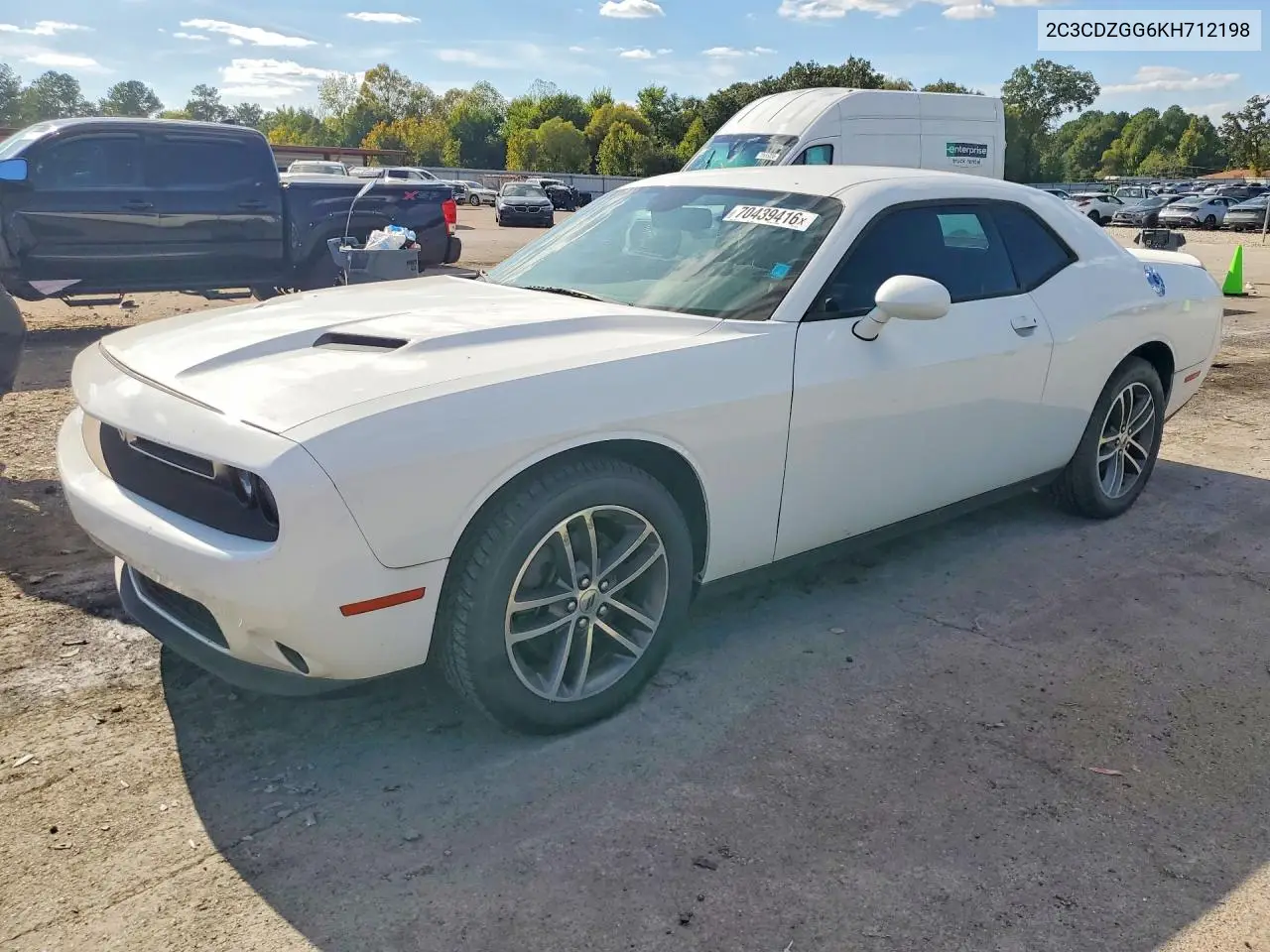 DODGE CHALLENGER 2019, VIN 2C3CDZGG6KH712198