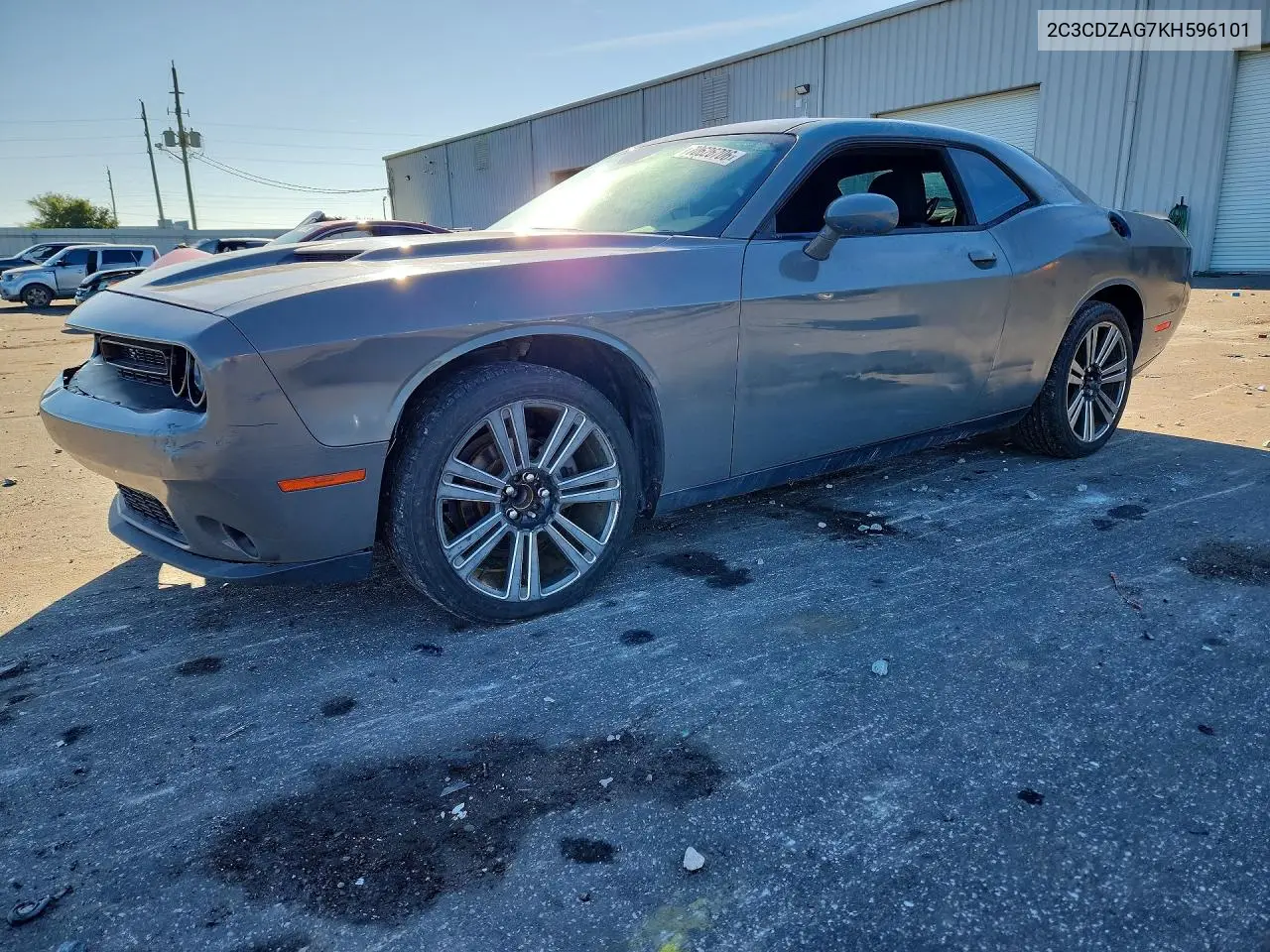 DODGE CHALLENGER 2019, VIN 2C3CDZAG7KH596101