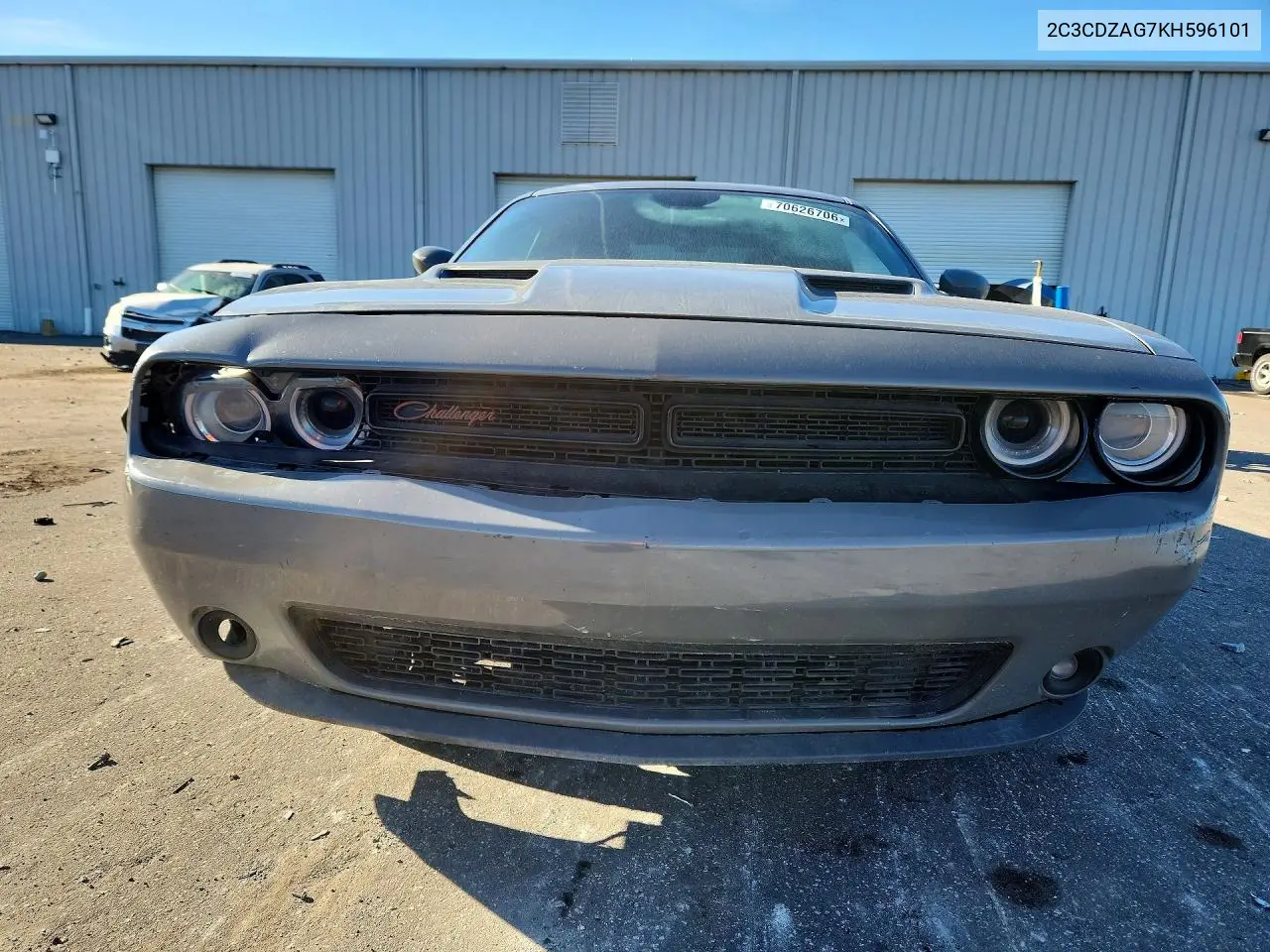 2019 DODGE CHALLENGER VIN 2C3CDZAG7KH596101 — фото 5